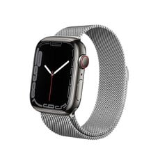 Crong Milano Steel - для Apple Watch 42/44/45mm цена и информация | Аксессуары для смарт-часов и браслетов | 220.lv