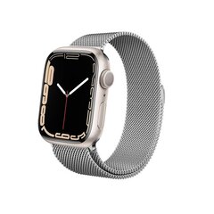 Crong Milano Steel - для Apple Watch 42/44/45mm цена и информация | Аксессуары для смарт-часов и браслетов | 220.lv