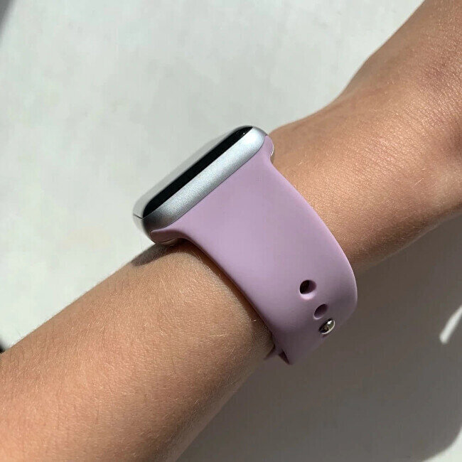 4wrist Silicone Lilac cena un informācija | Viedpulksteņu un viedo aproču aksesuāri | 220.lv