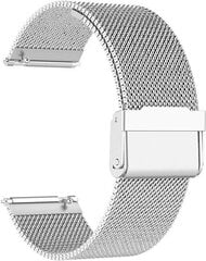 4wrist Watch Band Silver cena un informācija | Viedpulksteņu un viedo aproču aksesuāri | 220.lv