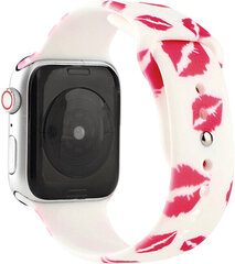 Ремешок 4wrist для Apple Watch - Kiss 42/44/45 мм цена и информация | Аксессуары для смарт-часов и браслетов | 220.lv