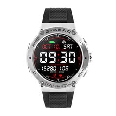 Viedais pulkstenis G-wear sudraba krāsā cena un informācija | Viedpulksteņi (smartwatch) | 220.lv