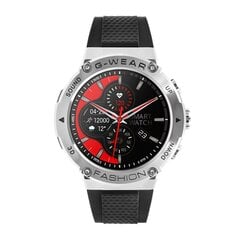 Viedais pulkstenis G-wear sudraba krāsā cena un informācija | Viedpulksteņi (smartwatch) | 220.lv