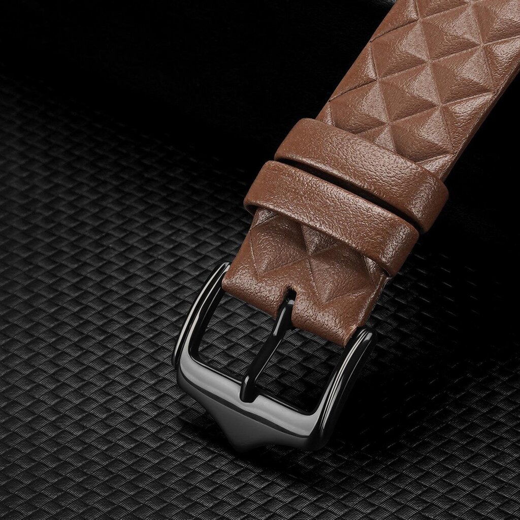 Dux Ducis Leather Watch Band Bracelet Genuine Brown cena un informācija | Viedpulksteņu un viedo aproču aksesuāri | 220.lv