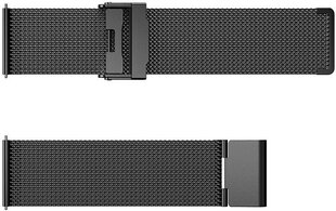 4wrist Watch Band Black cena un informācija | Viedpulksteņu un viedo aproču aksesuāri | 220.lv