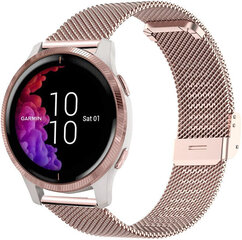 Сменный ремешок 4wrist для Samsung Galaxy Watch - розовое золото 20 мм цена и информация | Аксессуары для смарт-часов и браслетов | 220.lv