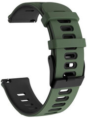 4wrist Watch Band Forest Green/Black cena un informācija | Viedpulksteņu un viedo aproču aksesuāri | 220.lv