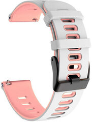 4wrist Watch Band White/Pink cena un informācija | Viedpulksteņu un viedo aproču aksesuāri | 220.lv