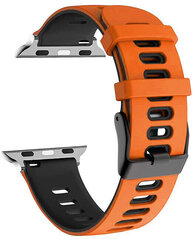 Силиконовый ремешок 4wrist для Apple Watch - оранжевый 38/40/41 мм цена и информация | Аксессуары для смарт-часов и браслетов | 220.lv