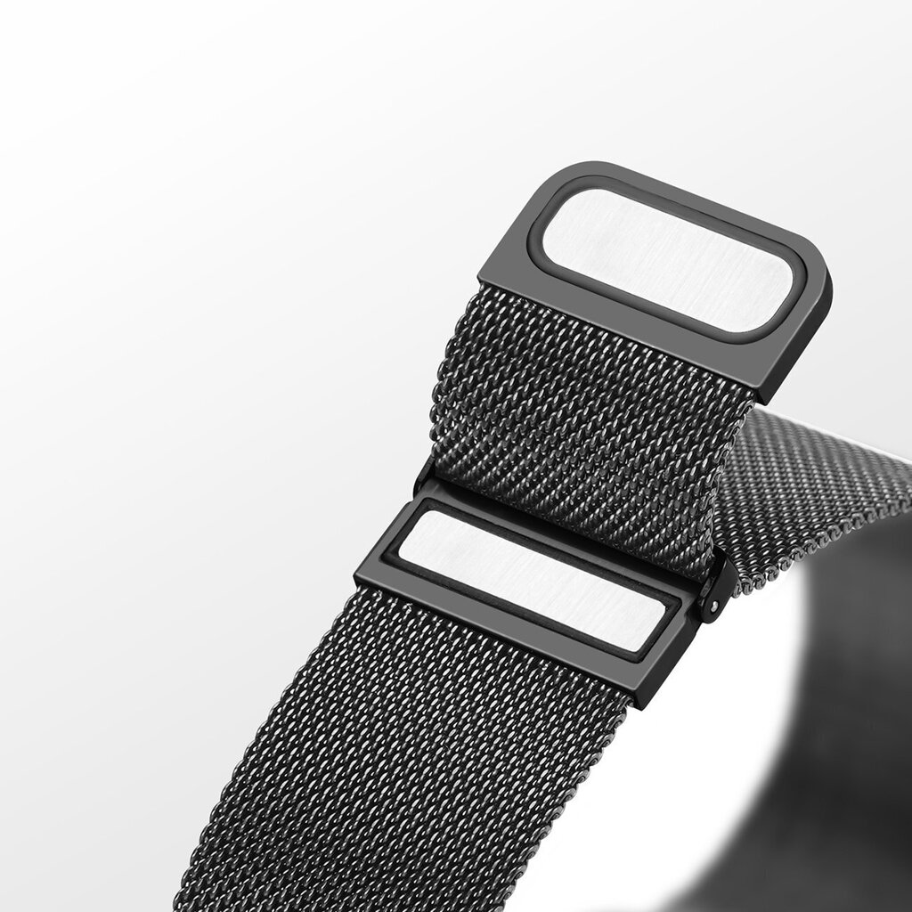 Dux Ducis Magnetic Strap Wristband Black cena un informācija | Viedpulksteņu un viedo aproču aksesuāri | 220.lv