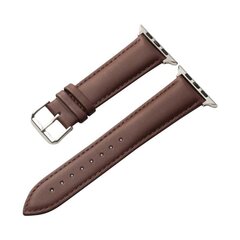 Crong Noble Band Leather Band Brown cena un informācija | Viedpulksteņu un viedo aproču aksesuāri | 220.lv