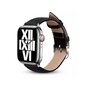 Crong Noble Band Leather Band Black цена и информация | Viedpulksteņu un viedo aproču aksesuāri | 220.lv