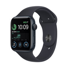 Apple Watch SE 2.gen 44mm GPS Aluminum Midnight (atnaujinta, būklė A) цена и информация | Смарт-часы (smartwatch) | 220.lv