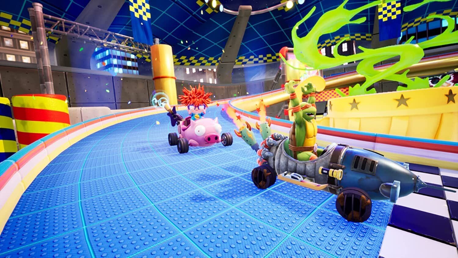 Компьютерная игра Видеоигры PlayStation 4 Just For Games Nickelodeon Kart  Racers 3: Slime Speedway цена | 220.lv