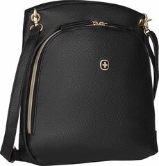 Wenger, LeaSophie Crossbody Tote ar kabatu planšetdatoram, melns цена и информация | Рюкзаки, сумки, чехлы для компьютеров | 220.lv