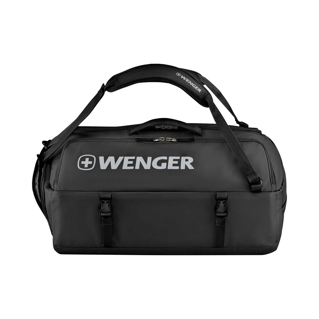 Wenger, XC Hybrid 61 L 3-Way Carry Duffel, melns cena un informācija | Sporta somas un mugursomas | 220.lv