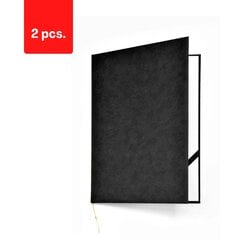 Папка для поздравлений ARGO ROYAL, 220 x 310 мм, черная, 2 шт. цена и информация | Канцелярия | 220.lv