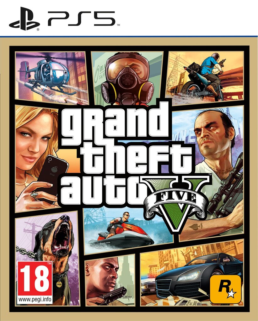 Grand Theft Auto V (Playstation 5 game) (GTA5) (PS5) цена и информация | Datorspēles | 220.lv