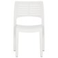 Dārza krēsli, balti. cena un informācija | Dārza krēsli | 220.lv