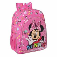 Skolas soma Minnie Mouse (32 x 38 x 12 cm) cena un informācija | Skolas somas | 220.lv