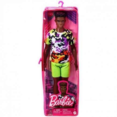 Barbie - Fashionistas Boy Doll - Camo Top rotaļlieta цена и информация | Rotaļlietas meitenēm | 220.lv