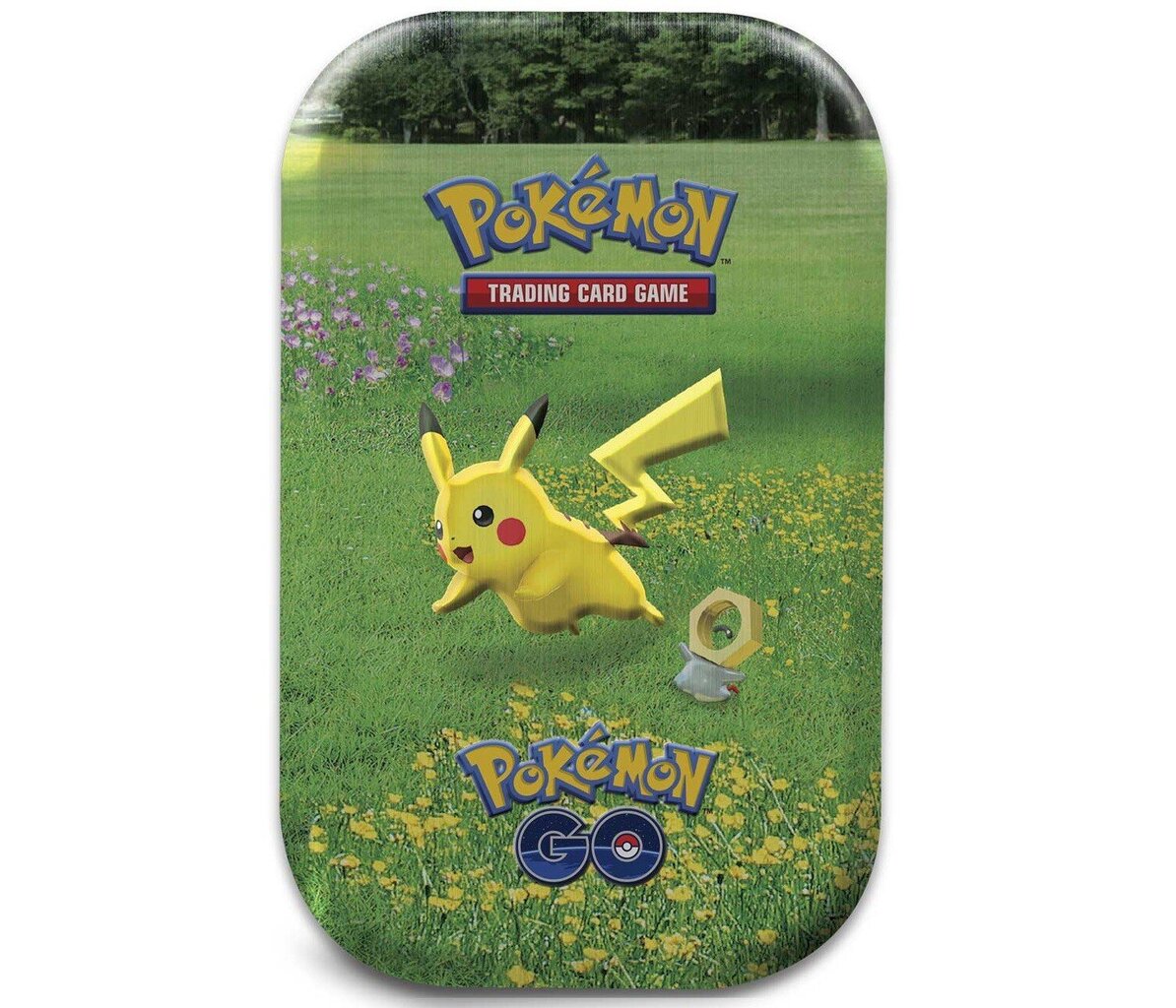 Kortelės Pokémon GO Mini Tin Pikachu & Meltan cena un informācija | Galda spēles | 220.lv