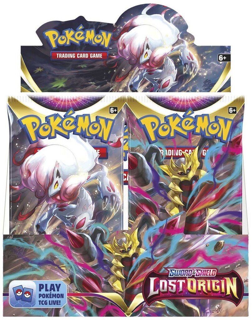 Головоломка Pokemon TCG - Sword & Shield 11 Lost Origin Booster Display (36  пакетов) цена | 220.lv