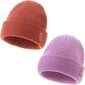 AHAHA mazuļa cepure, 2gab, sarkana + violeta цена и информация | Cepures, cimdi, šalles meitenēm | 220.lv