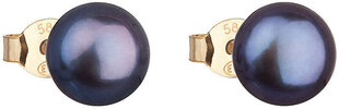 Позолоченные серьги с натуральным жемчугом Evolution Group Pavona 921042.3   цена и информация | Серьги | 220.lv