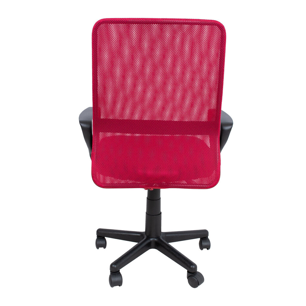 Darba krēsls BELINDA melns/sarkans цена и информация | Biroja krēsli | 220.lv