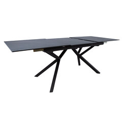Обеденный стол EDDY 160/220x90xH76 см, серый цена и информация | Кухонные и обеденные столы | 220.lv