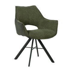Столовый набор Eddy, стол + 6 стульев, 24501, зеленый цена и информация | Комплекты мебели для столовой | 220.lv