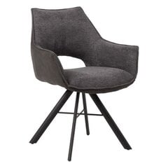 Обеденный комплект Eddy, стол + 6 стульев, 24503, серый цвет цена и информация | Комплекты мебели для столовой | 220.lv
