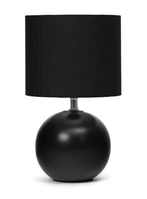 Galda lampa Platinet 45670, 28 cm, melna cena un informācija | Galda lampas | 220.lv