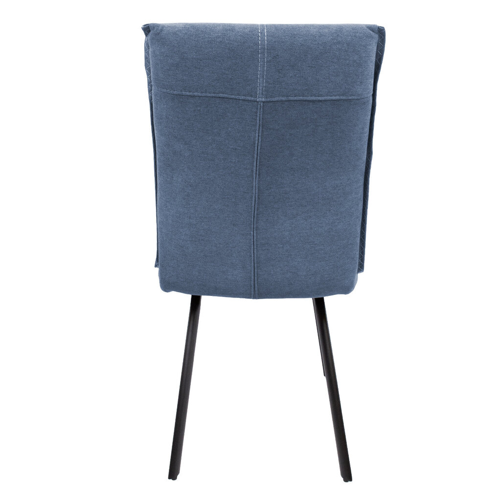 Krēsls EDDY, pelēcīgi zils cena un informācija | Virtuves un ēdamistabas krēsli | 220.lv