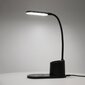 LED galda lampa ar bezvadu uzļades (wirelles charger) Melna цена и информация | Galda lampas | 220.lv