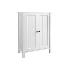 Шкаф для ванной комнаты с двойной дверью Vasagle BCB60W цена и информация | Шкафчики для ванной | 220.lv
