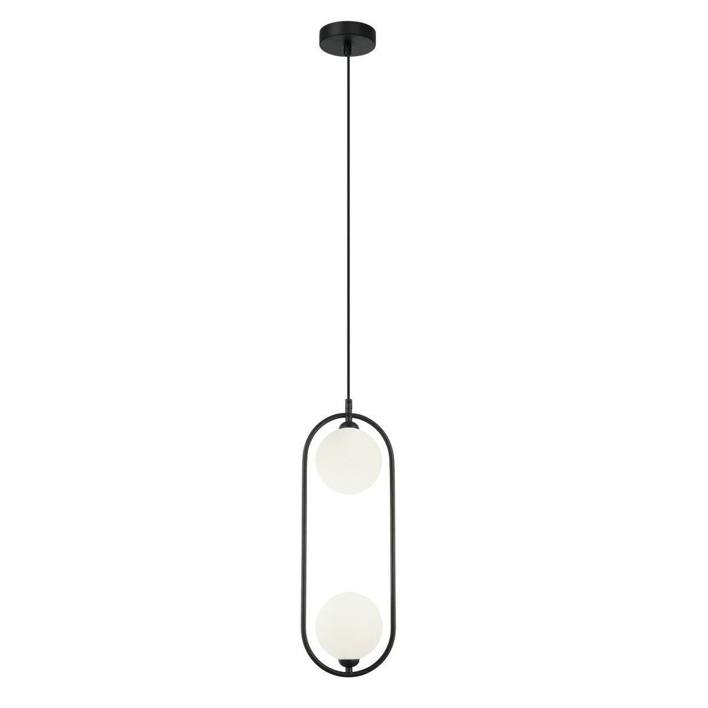 Piekārta lampa Lupus PND-3965-2-BK cena un informācija | Lustras | 220.lv