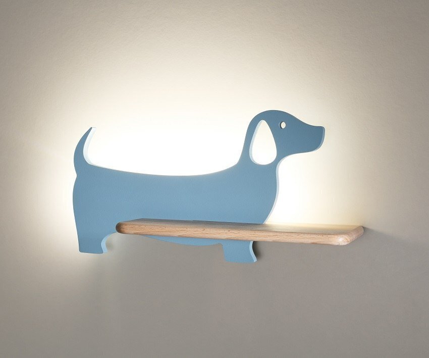 Candellux sienas lampa Kids Dog cena un informācija | Sienas lampas | 220.lv