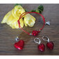 Lampglas Romantiski auskari Pure Love ar 24 karātu zeltu no Lampglas ELH1 pērlēm cena un informācija | Auskari | 220.lv