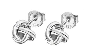 Женские серебряные серьги с переплетением Lotus Silver It Girl LP3317-4/1 цена и информация | Серьги | 220.lv