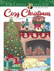 Creative Haven Cozy Christmas Coloring Book цена и информация | Книги для малышей | 220.lv