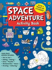 Space Adventure Activity Book цена и информация | Книги для самых маленьких | 220.lv