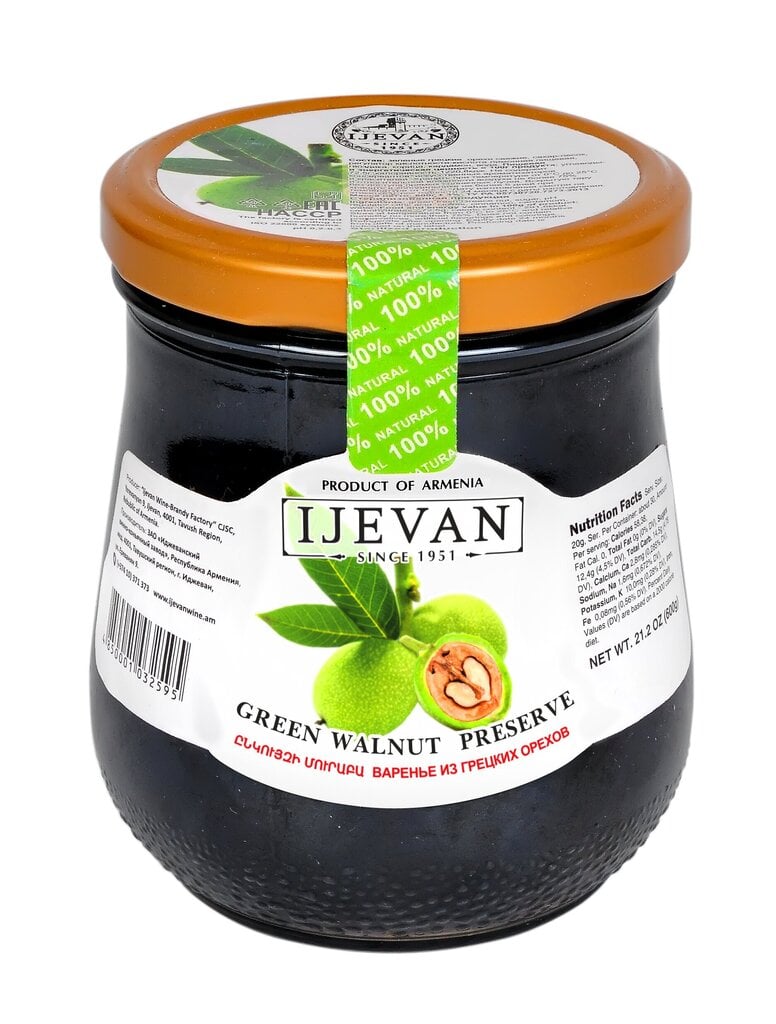 Valriekstu ievārījums IJEVAN, 600 g цена и информация | Konservēti produkti | 220.lv