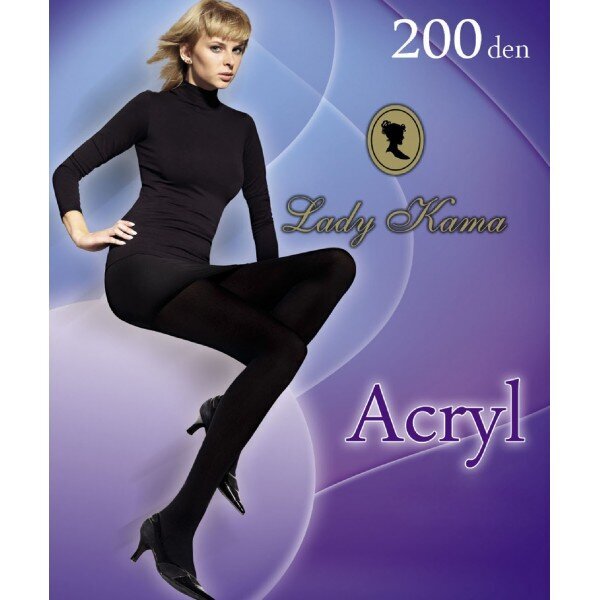 Sieviešu zeķbikses Lady Kama 200 ACRYL Lussi Nero cena un informācija | Zeķubikses | 220.lv