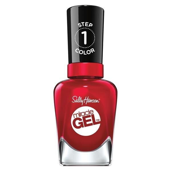 Gela nagu laka Sally Hansen Miracle Rhapsody Red 680, 14.7 ml cena un informācija | Nagu lakas, stiprinātāji | 220.lv