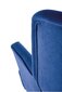 Krēsls Halmar Delgado, zils cena un informācija | Atpūtas krēsli | 220.lv