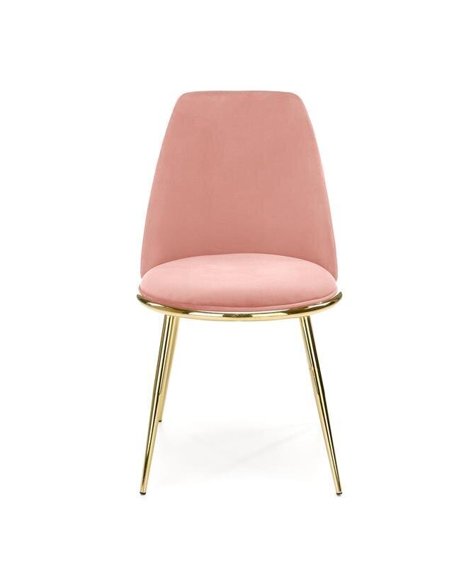 2-u krēslu komplekts Halmar K460, rozā цена и информация | Virtuves un ēdamistabas krēsli | 220.lv