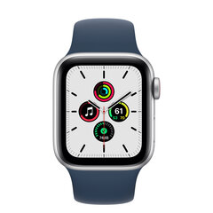 Apple Watch Series SE 44mm Aluminium GPS Silver (atjaunots, stāvoklis A) cena un informācija | Viedpulksteņi (smartwatch) | 220.lv