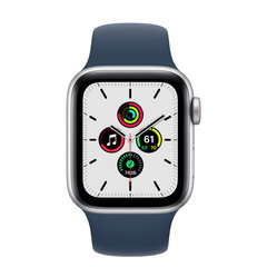 Apple Watch Series SE 40mm Aluminium GPS Silver (atjaunots, stāvoklis A) cena un informācija | Viedpulksteņi (smartwatch) | 220.lv